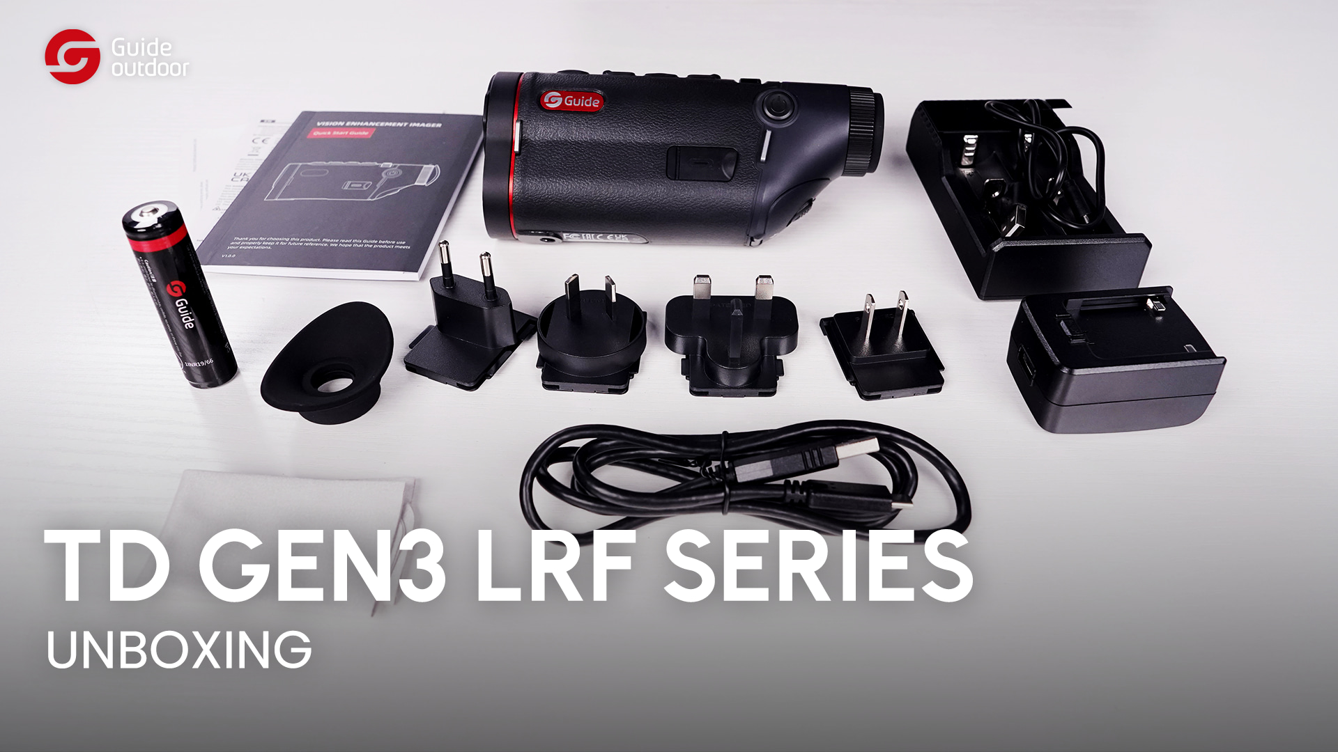 Unboxing | Handheld-Wärmebildmonokular der TD Gen3-Serie