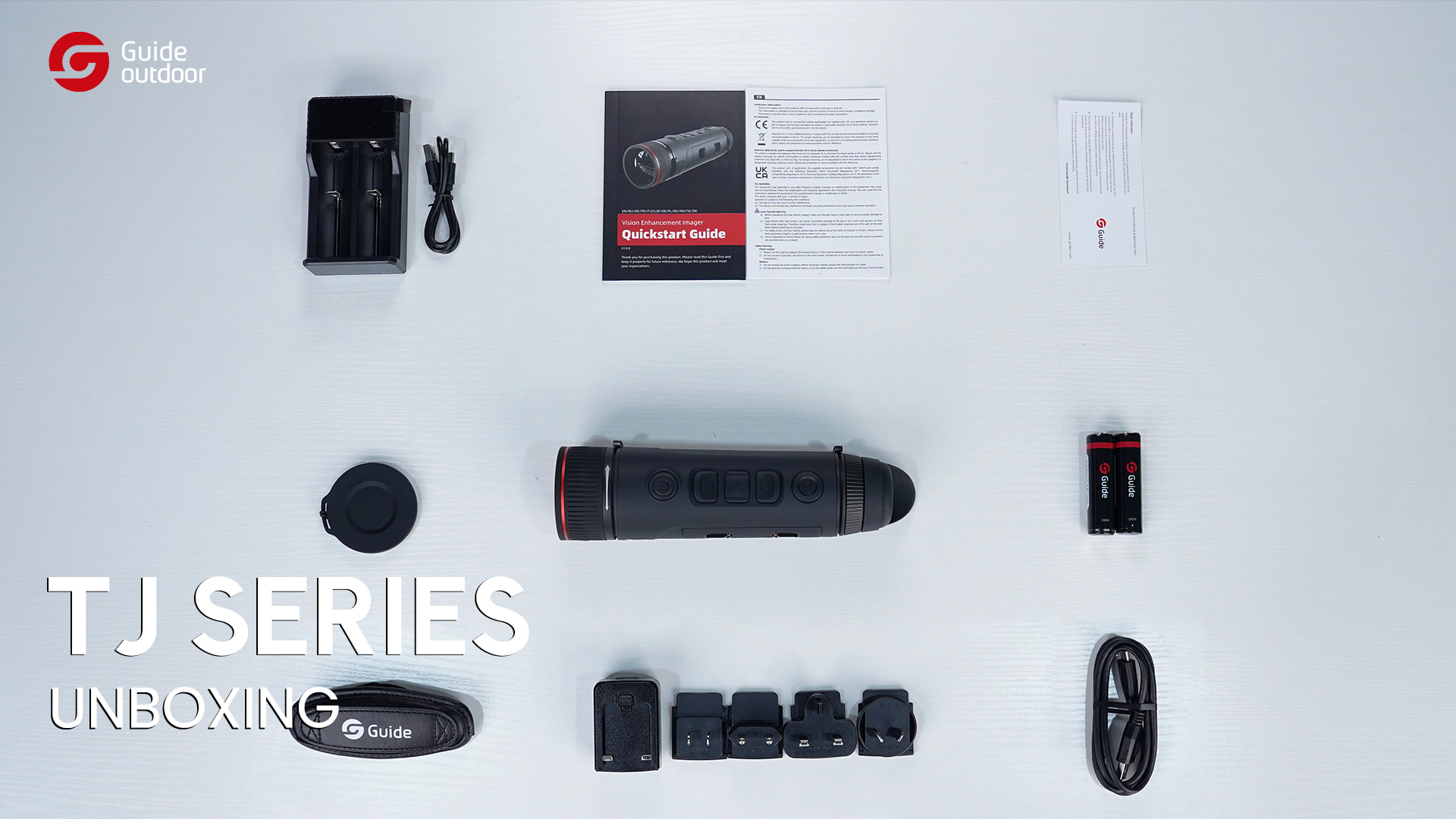 Unboxing | Handheld-Wärmebildmonokulare der TJ-Serie