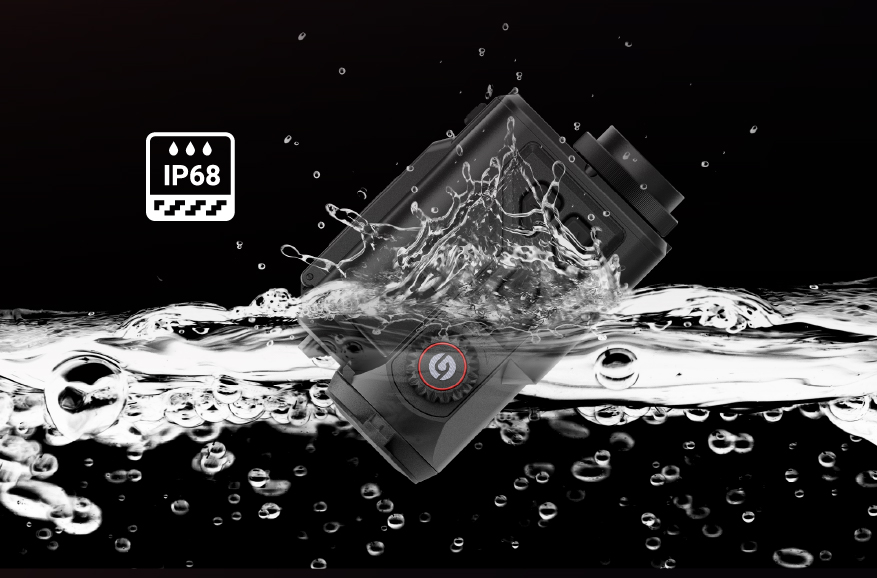IP68 – Wind und Regen trotzen