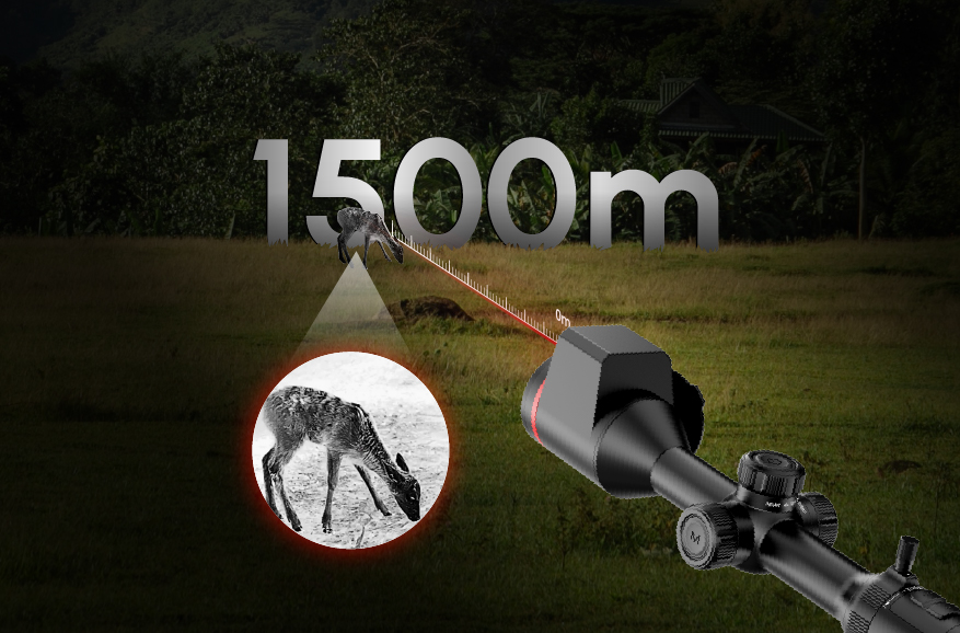 Präzise Ortung <br> Bis zu 1500 m